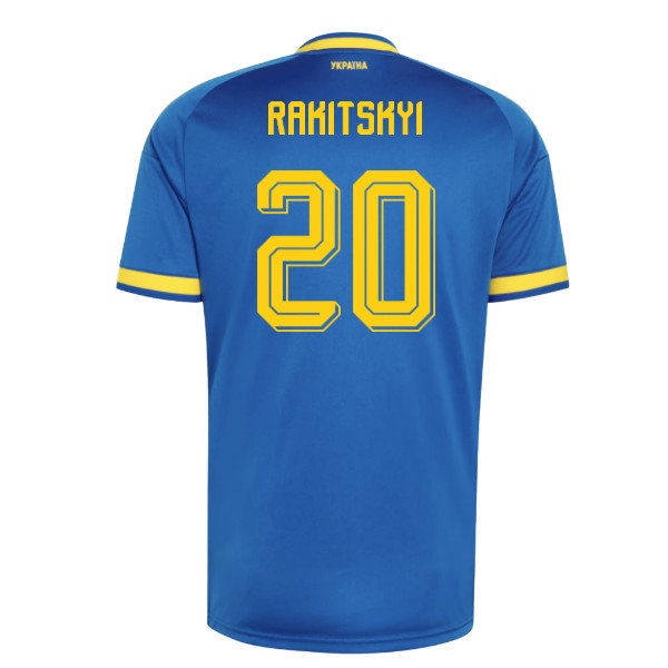 2026-2027 Ukraine Away Shirt (Rakitskyi 20)-SoccerKits Hub | Buy Soccer Jerseys Online
